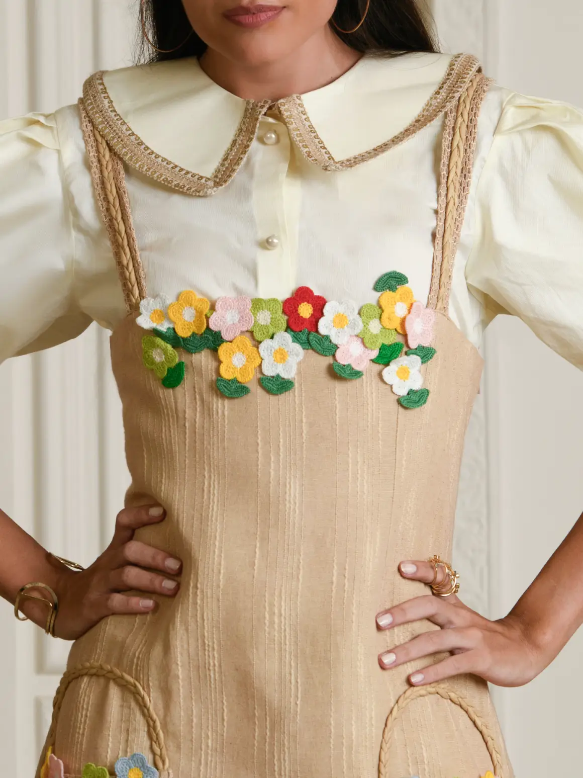 MAMA SAIID CHIIC CROCHET BLOOM CO-ORD SET - Image 2