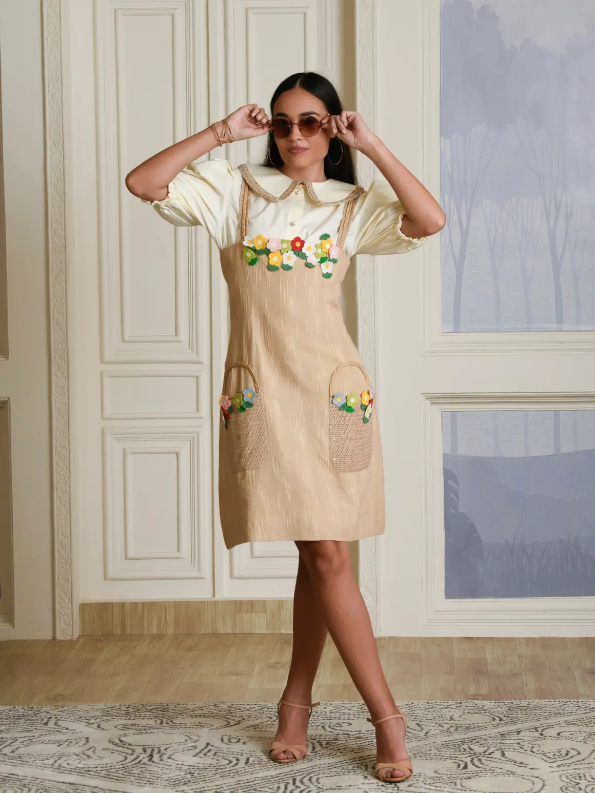 MAMA SAIID CHIIC CROCHET BLOOM CO-ORD SET - Image 6