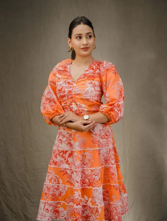 MAMA SAIID CHIIC Linen Cotton with in-house designed print