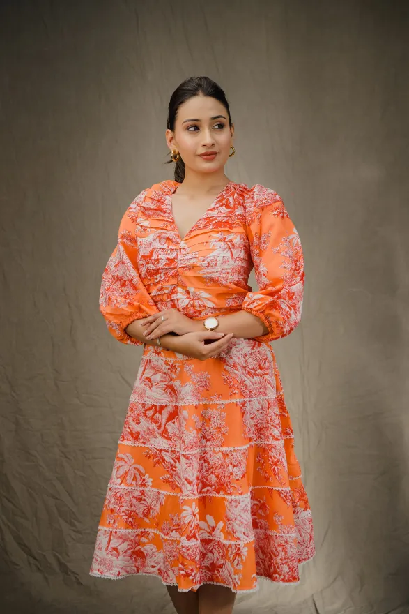 MAMA SAIID CHIIC Linen Cotton with in-house designed print